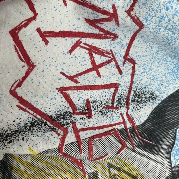 Vtg Magic Johnson Ts Sweatshirt Mens XL Lakers Crewneck 90s NBA All Over Print - Picture 13 of 16